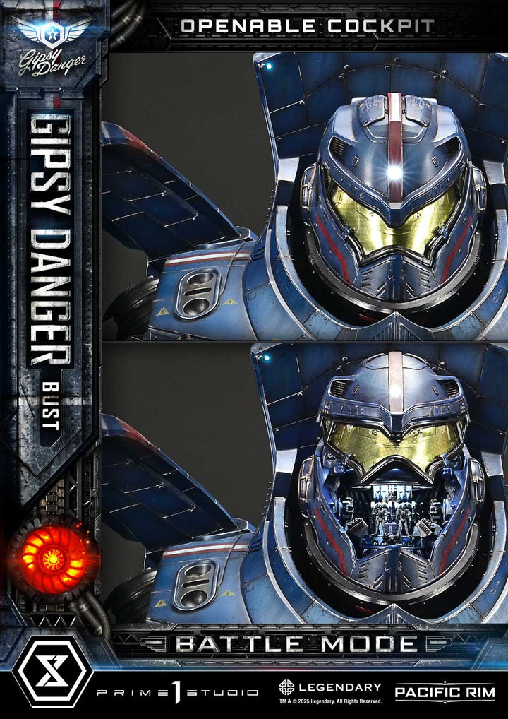 ライフサイズバスト ジプシー・デンジャー バトルモード