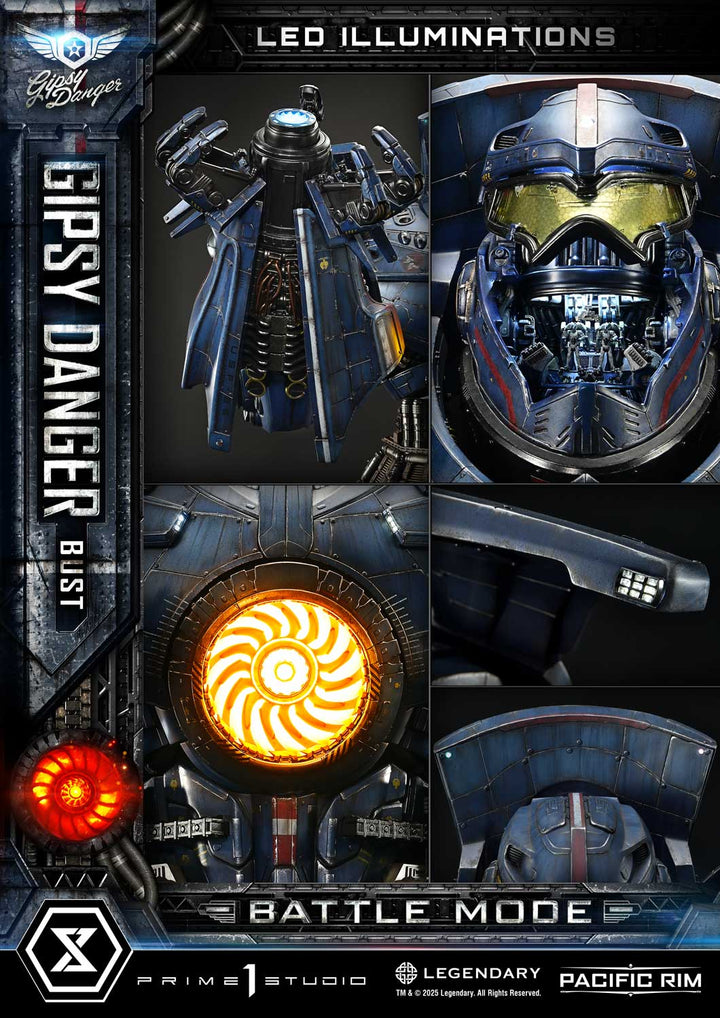 ライフサイズバスト ジプシー・デンジャー バトルモード