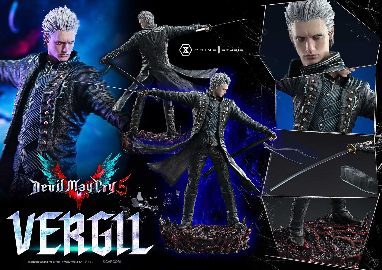 DMC4 コースター カプコンバー バージル ネロ コンセプトマスターライン バージル 1/6スケール – SOOTANG HOBBY