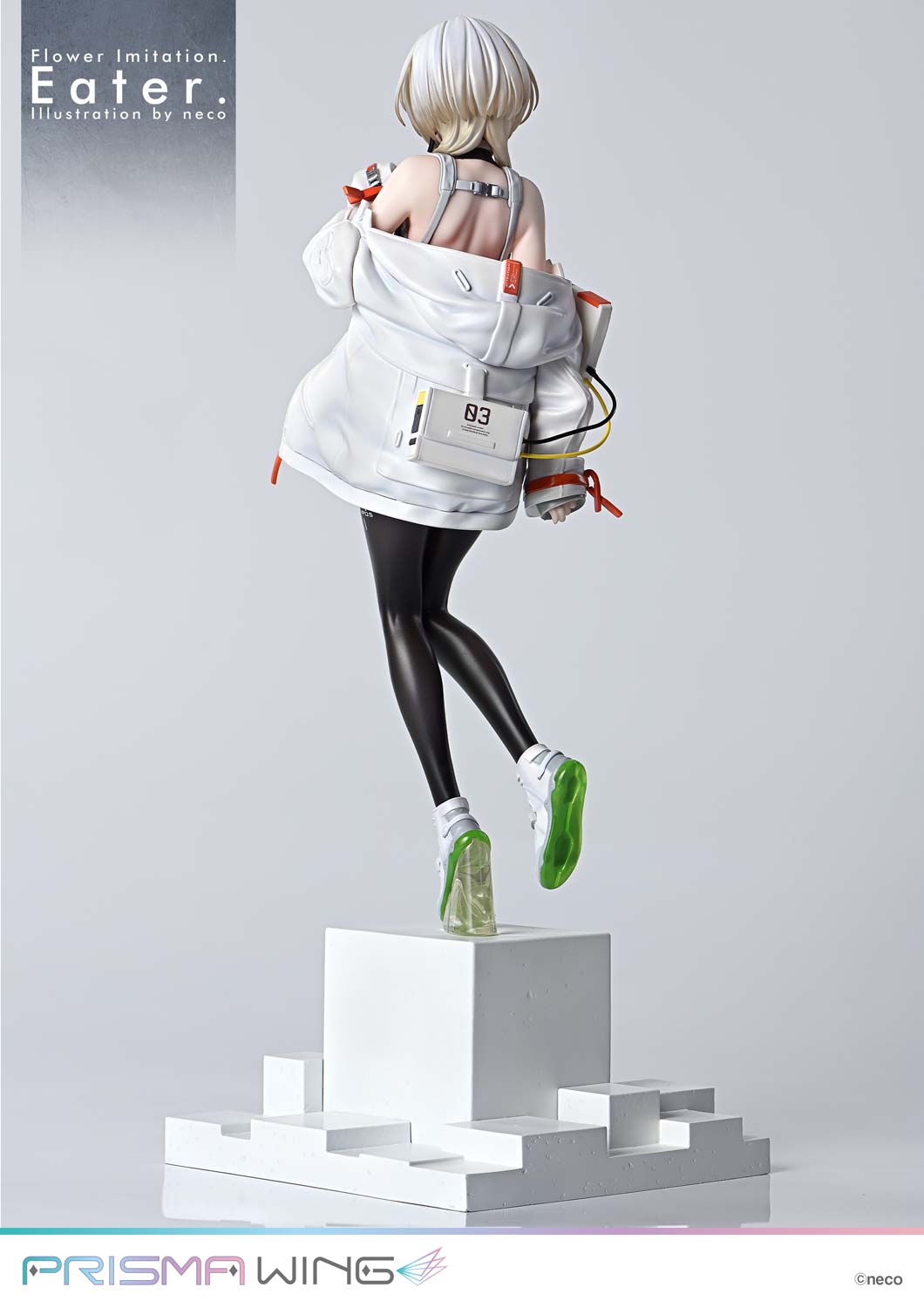 PRISMA WING Flower Imitation. Eater. Illustration by neco 完成品