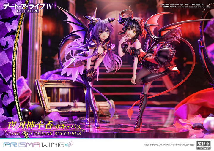 PRISMA WING 夜刀神十香 サキュバス 完成品フィギュア 1/7スケール