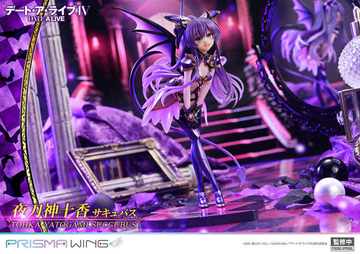 PRISMA WING 夜刀神十香 サキュバス 完成品フィギュア 1/7スケール