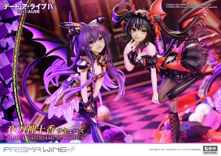 PRISMA WING 夜刀神十香 サキュバス 完成品フィギュア 1/7スケール