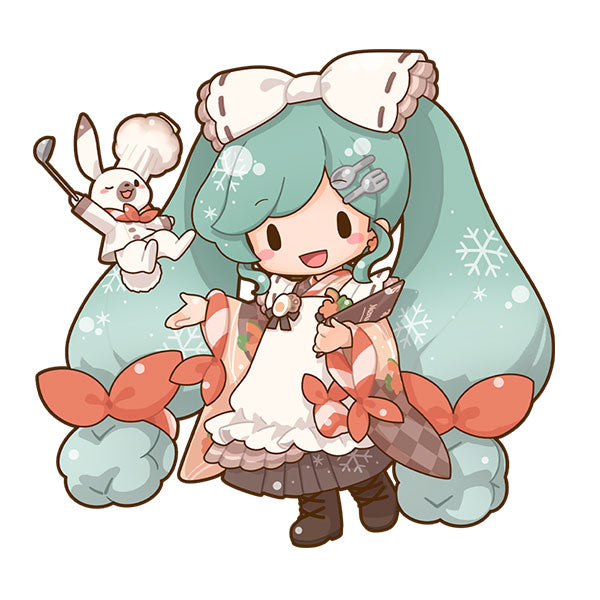 初音ミクシリーズ 雪ミク2024 ふわぷち どでかジャンボぬいぐるみ