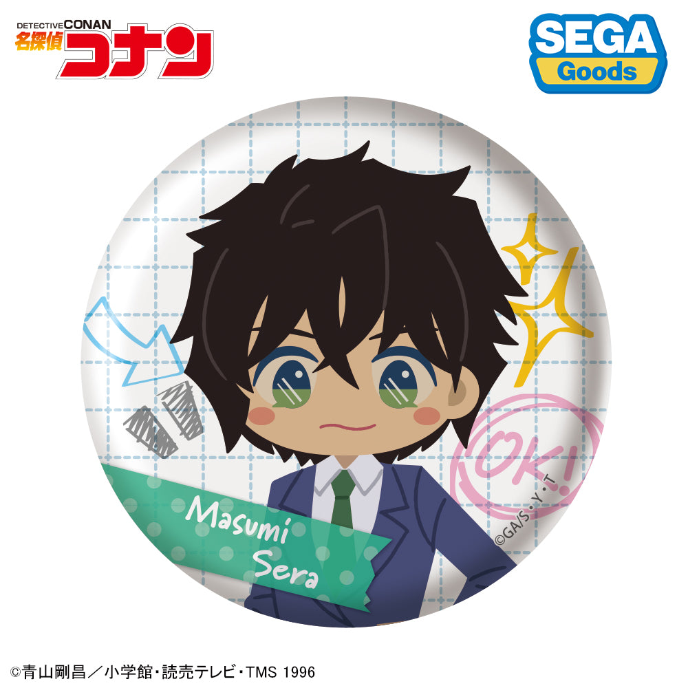 [BOX販売]名探偵コナン 缶バッジ みんなといっしょーせいと・がくせいへんー -8個入りBOX-