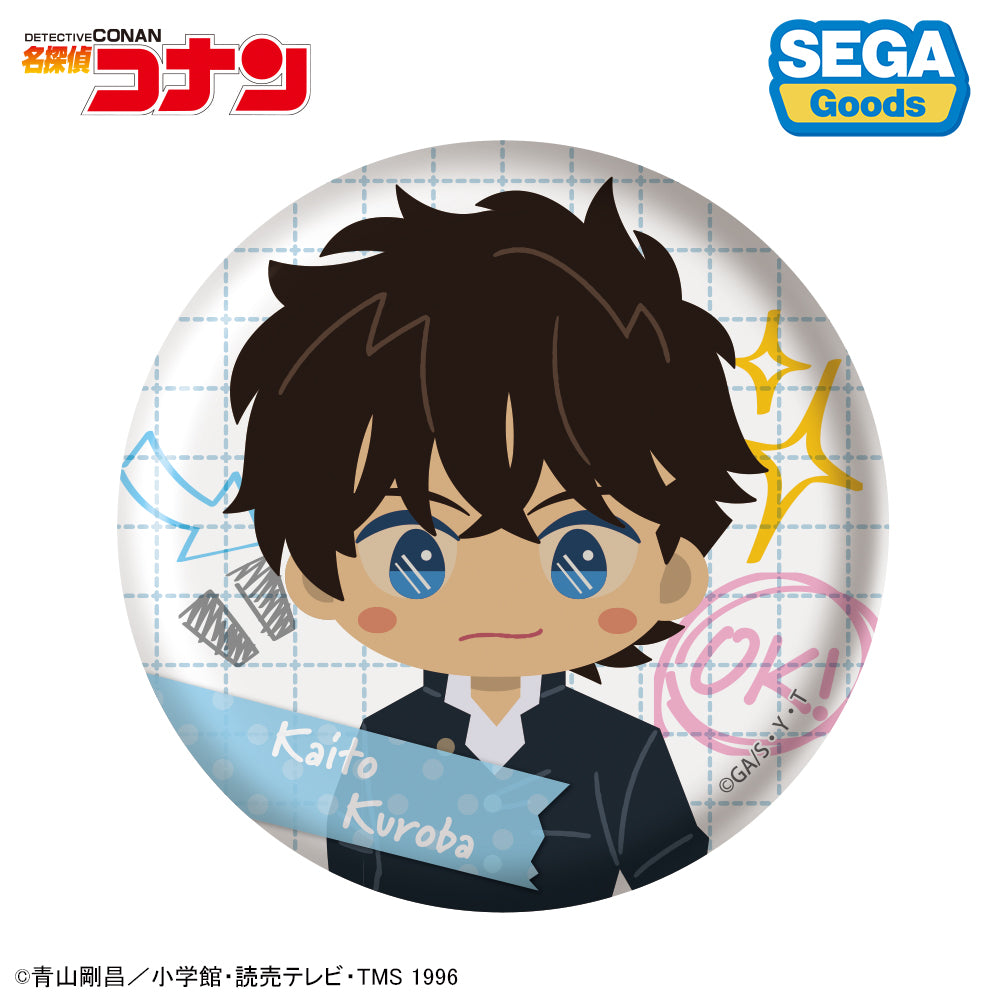 [BOX販売]名探偵コナン 缶バッジ みんなといっしょーせいと・がくせいへんー -8個入りBOX-