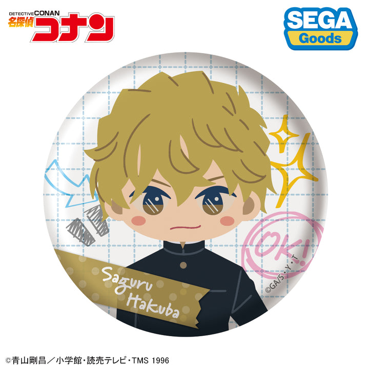 [BOX販売]名探偵コナン 缶バッジ みんなといっしょーせいと・がくせいへんー -8個入りBOX-