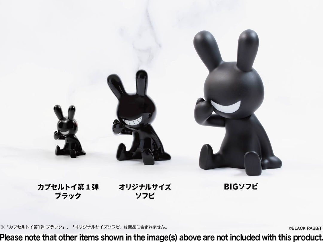 BLACK RABBiT BIG SOFVI COLOR：ブラック