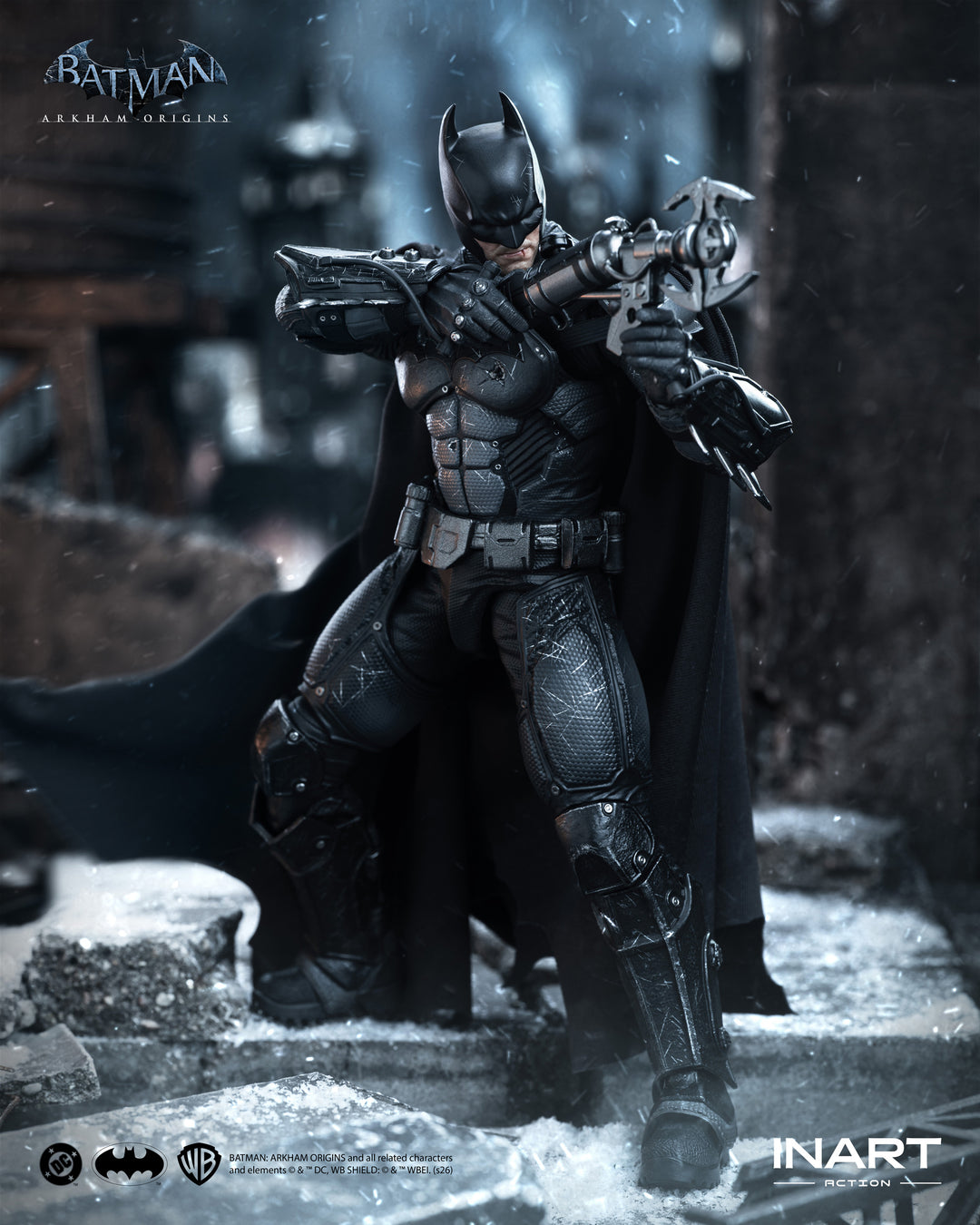 バットマン（バットマン：アーカム・ビギンズ）バトルダメージ ver. アクションフィギュア