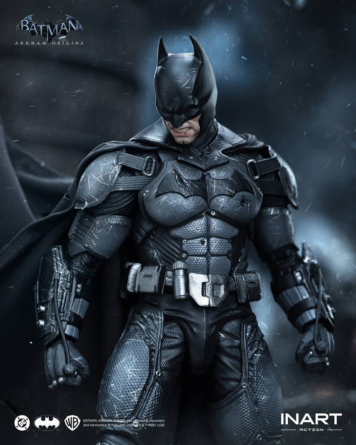 バットマン（バットマン：アーカム・ビギンズ）バトルダメージ ver. アクションフィギュア