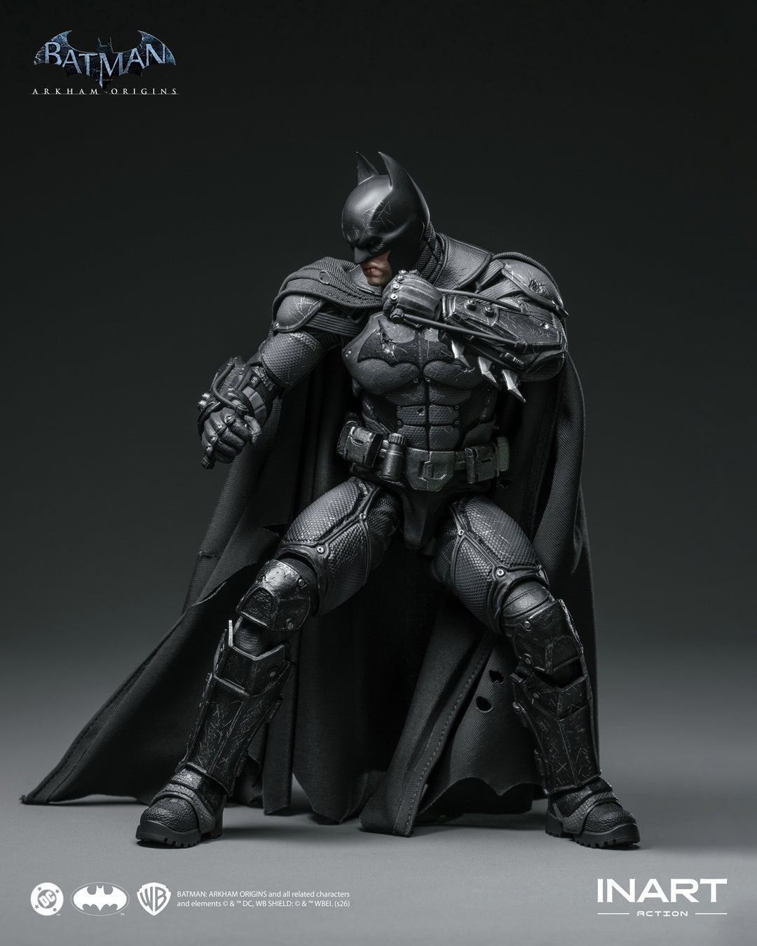 バットマン（バットマン：アーカム・ビギンズ）バトルダメージ ver. アクションフィギュア