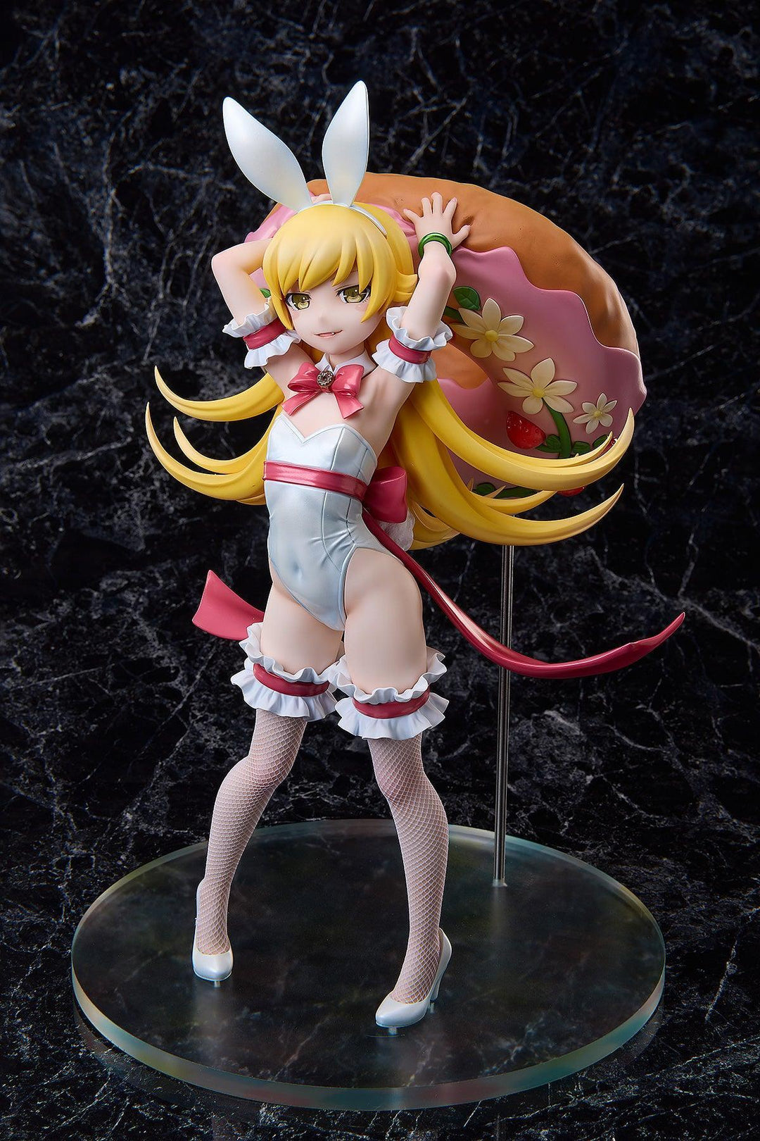 忍野忍 白バニーVer. スケールフィギュア 1/4スケール