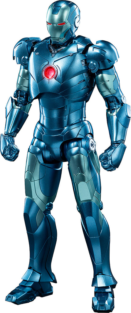 アイアンマン1 2 3　フィギュア3体セット LEDケース DLX アイアンマン・マーク3（ステルス・エディション） 1/12スケール