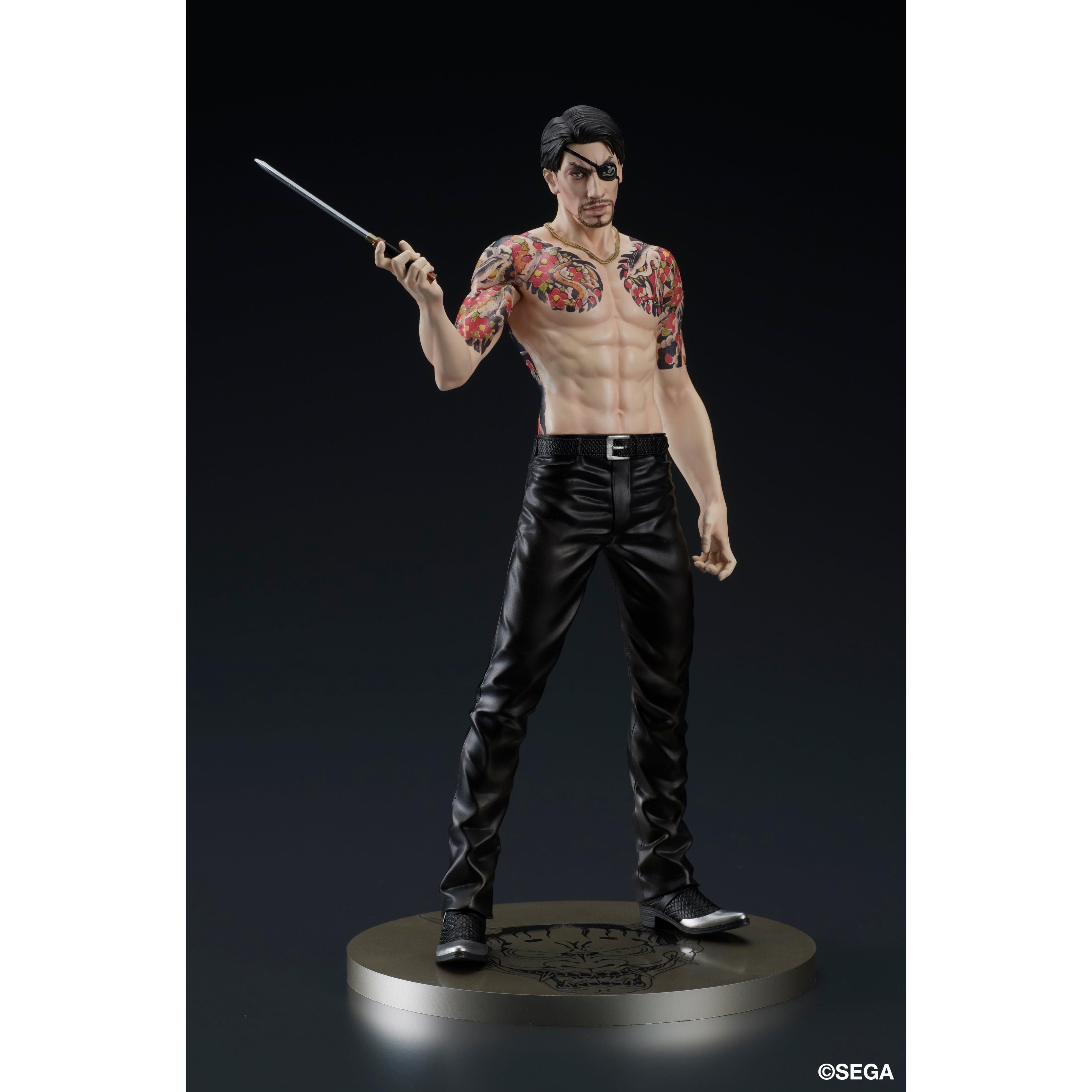 真島吾朗　同人　GKフィギュア　塗装済完成品 1/4　般若　鬼炎のドス＆鞘付き DIGSTA 『龍が如く』真島吾朗 彩色済完成品フィギュア | WonderToys
