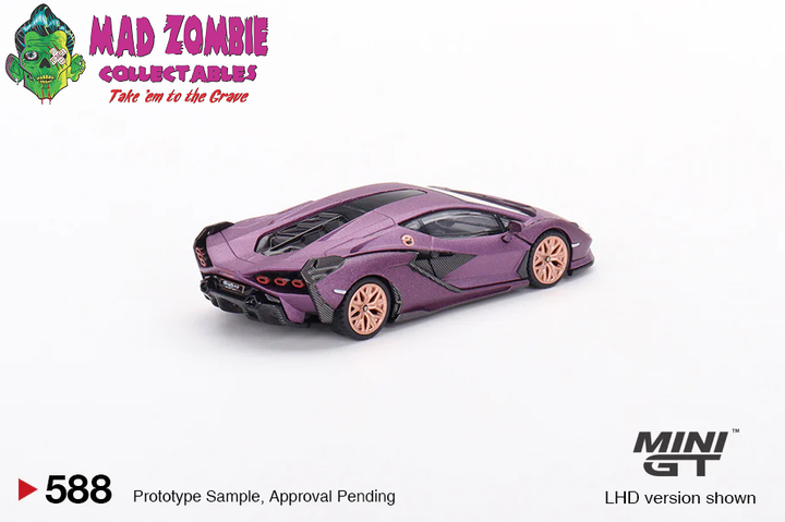 1/64 ランボルギーニ シアン FKP 37 SE30 Matte Viola (左ハンドル) 香港限定