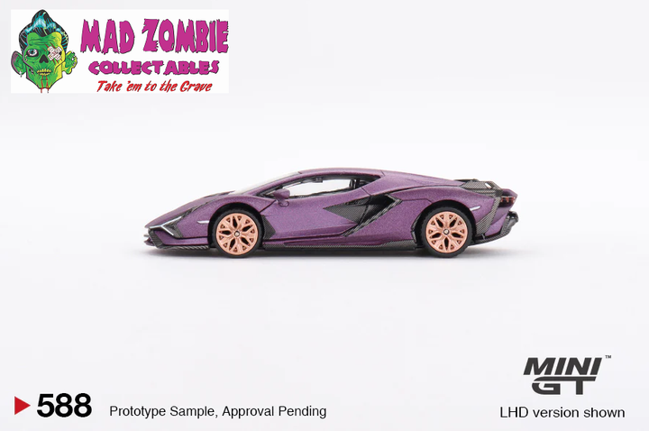 1/64 ランボルギーニ シアン FKP 37 SE30 Matte Viola (左ハンドル) 香港限定