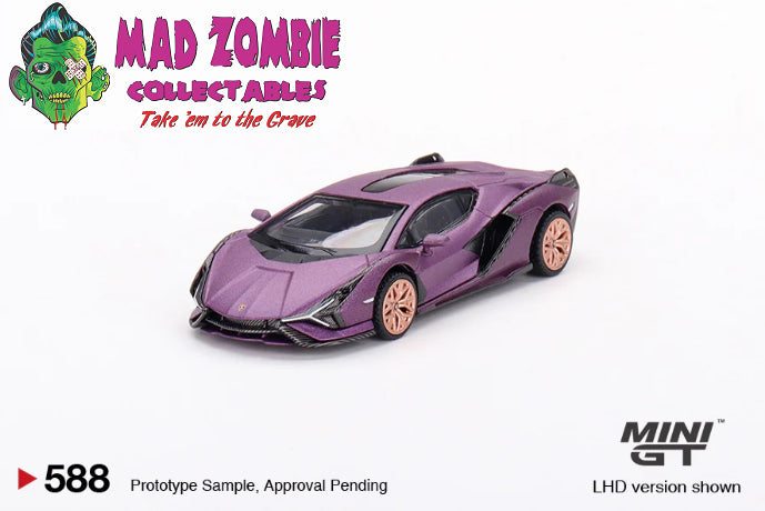 1/64 ランボルギーニ シアン FKP 37 SE30 Matte Viola (左ハンドル) 香港限定