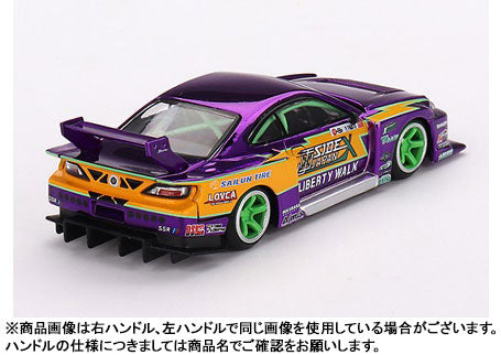 1/64 Nissan シルビア(S15) LB-Super Silhouette #555 2022 Formula Drift Japan(右ハンドル)