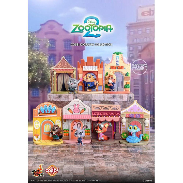 [BOX販売]ズートピア2 ジオラマ・コレクション -6個入りBOX-