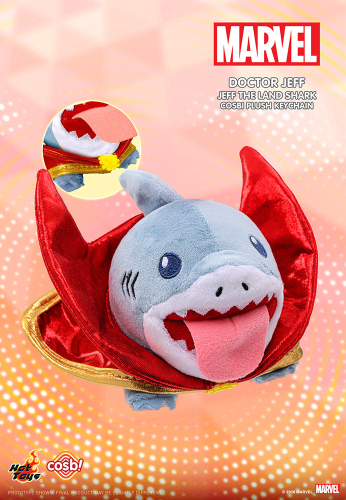 BOX販売]コスビ・ぬいぐるみキーチェーン マーベル ジェフ・ザ・ランド