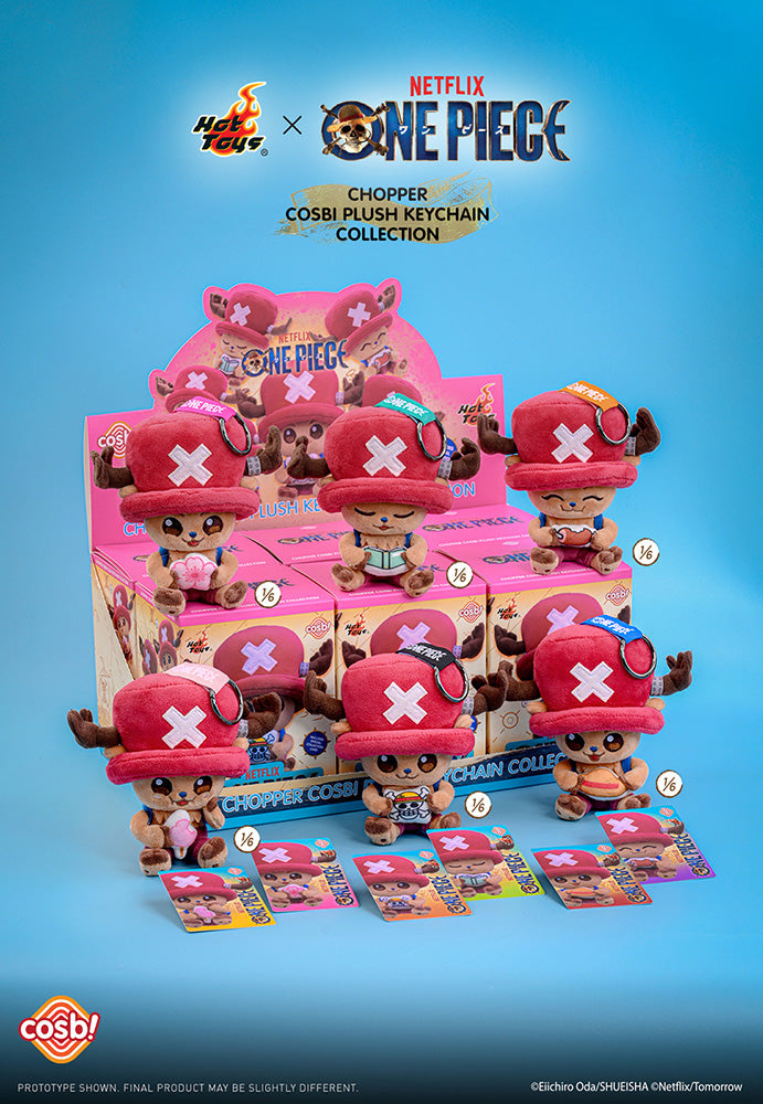 チョッパー  キーチェーン BOX販売]コスビ・ぬいぐるみキーチェーン Netflixシリーズ「ONE PIECE