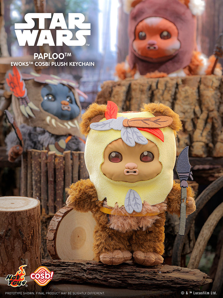 [BOX販売]コスビ・ぬいぐるみキーチェーン『スター・ウォーズ／イウォーク物語』トレーディング・シリーズ2 -8個入りBOX-