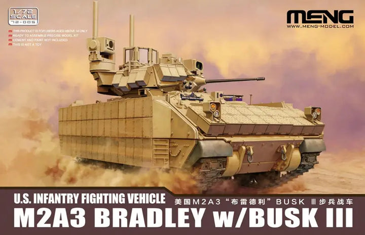 1/72 アメリカ陸軍 M2A3 ブラッドレー 歩兵戦闘車 w/BUSK III