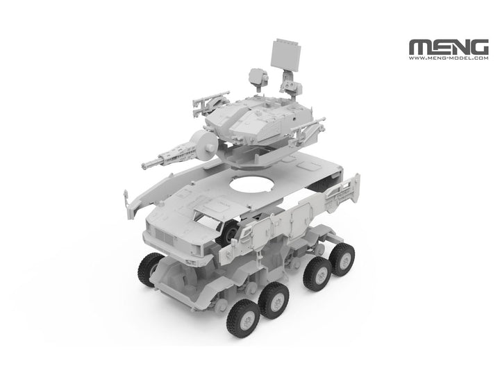 1/72 中国 装輪装甲車 PLB625 対空砲・ミサイル統合システム