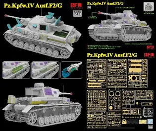 1/35 Ⅳ号戦車 F2/G型 w/連結組立可動式履帯