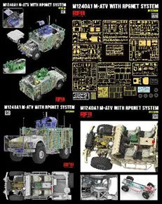 1/35 M1240A1 M-ATV w/RPGNet システム