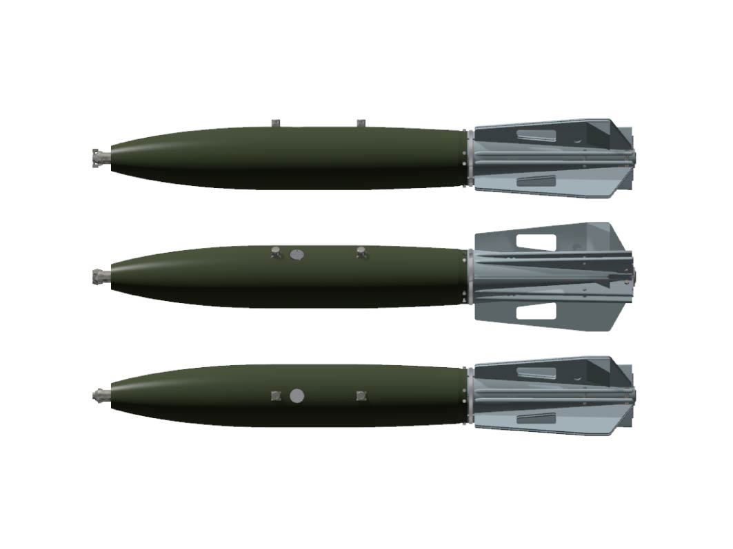 1/48 Mk..82 スネークアイ爆弾 BSU86フィン仕様 x6発