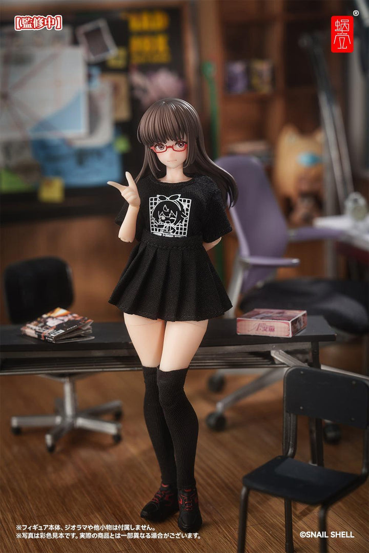 スネイルシェルスタッフユニフォーム（ブラック） ドール服セット 完成品オプションパーツ