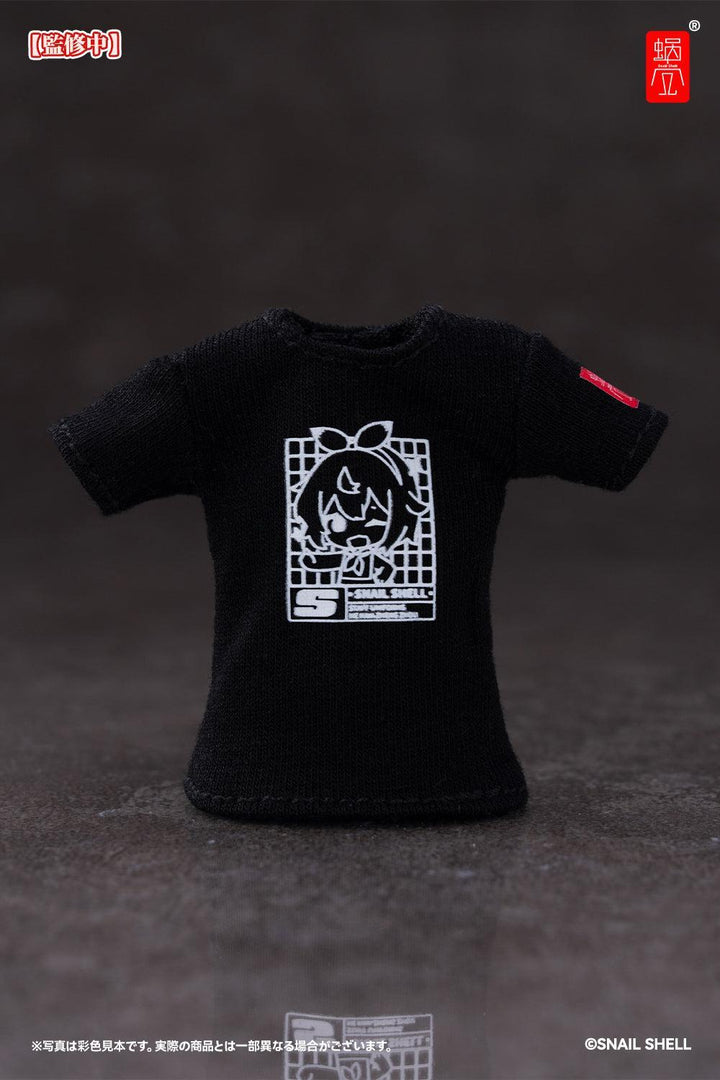 スネイルシェルスタッフユニフォーム（ブラック） ドール服セット 完成品オプションパーツ