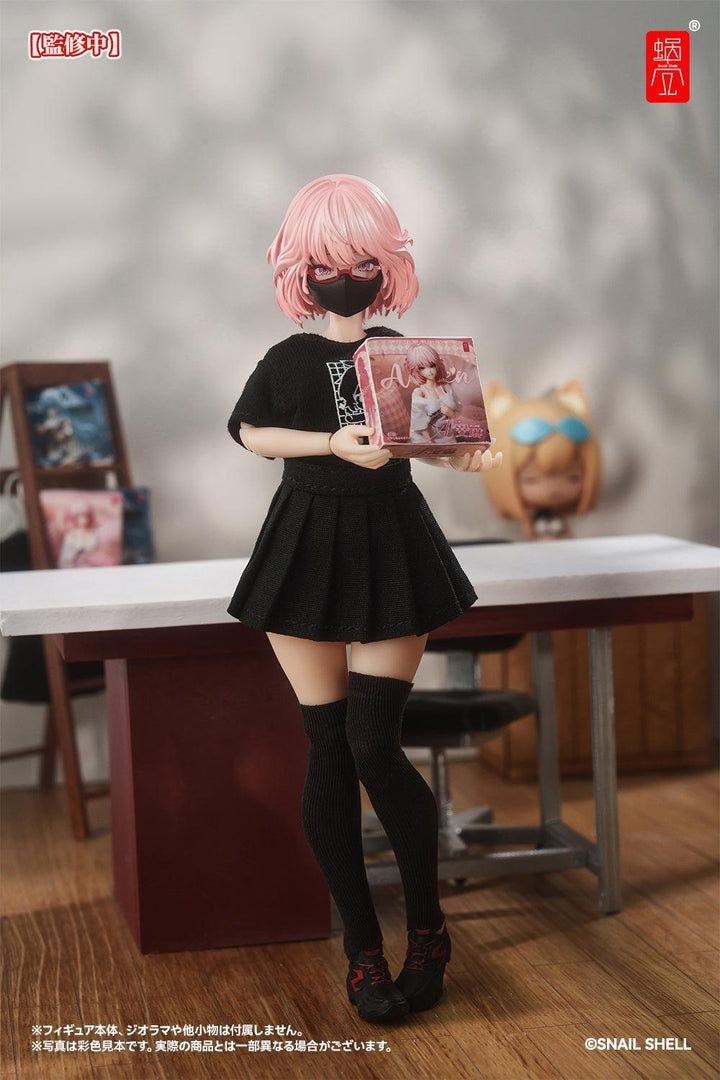 スネイルシェルスタッフユニフォーム（ブラック） ドール服セット 完成品オプションパーツ