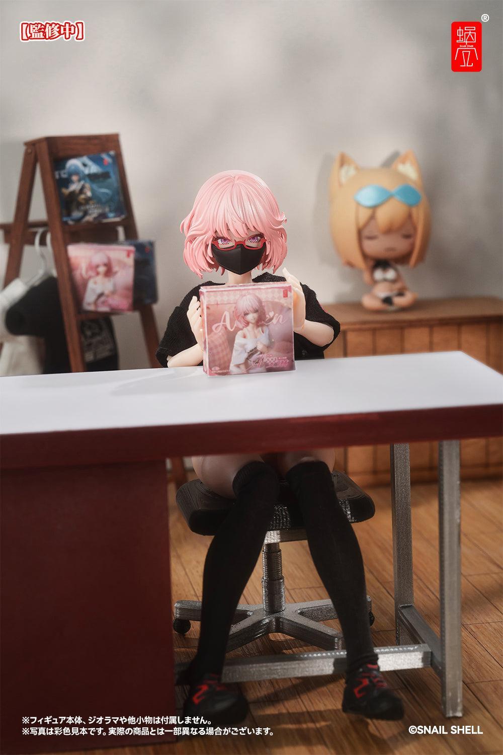 スネイルシェルスタッフユニフォーム（ブラック） ドール服セット 完成品オプションパーツ
