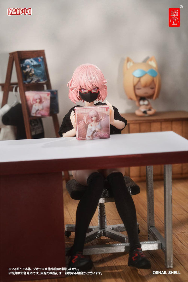 スネイルシェルスタッフユニフォーム（ブラック） ドール服セット 完成品オプションパーツ