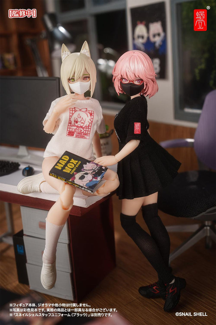 スネイルシェルスタッフユニフォーム（ホワイト） ドール服セット 完成品オプションパーツ