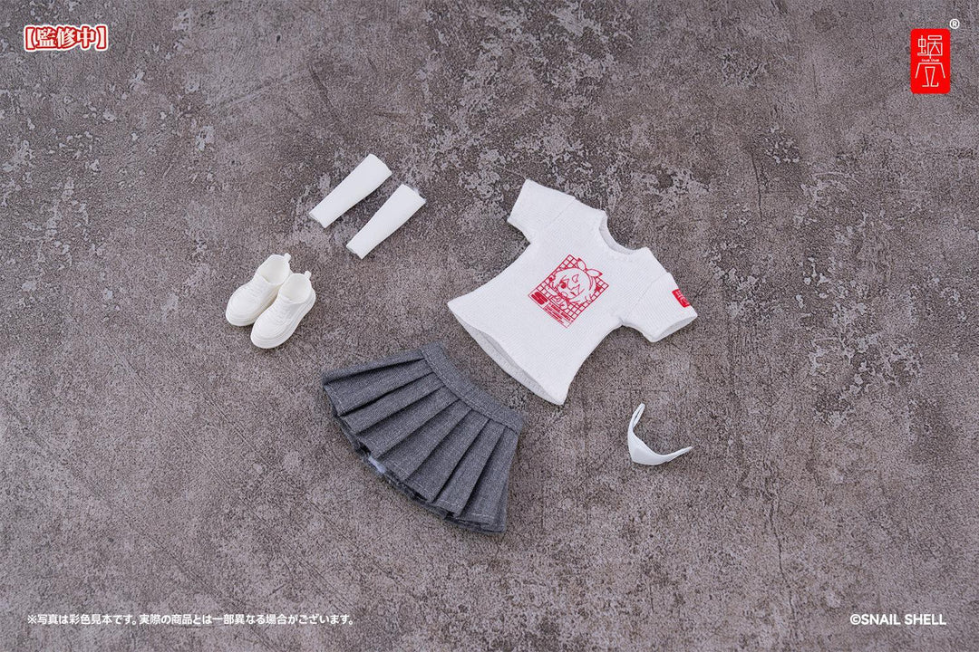 スネイルシェルスタッフユニフォーム（ホワイト） ドール服セット 完成品オプションパーツ