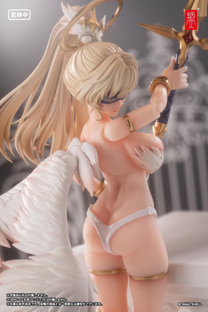 天使 アンジェラ用シリコン製腹部パーツ 完成品オプションパーツ 1/12スケール