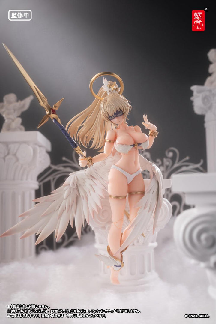 天使 アンジェラ用シリコン製腹部パーツ 完成品オプションパーツ 1/12スケール