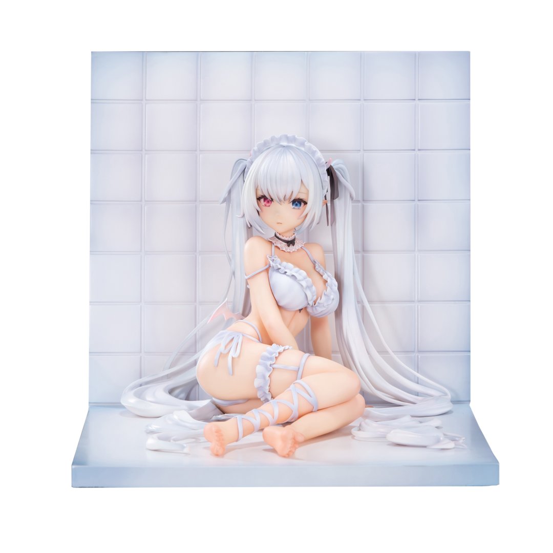 白髪ルナちゃん Illustrated by 米白粕 完成品フィギュア 1/6スケール