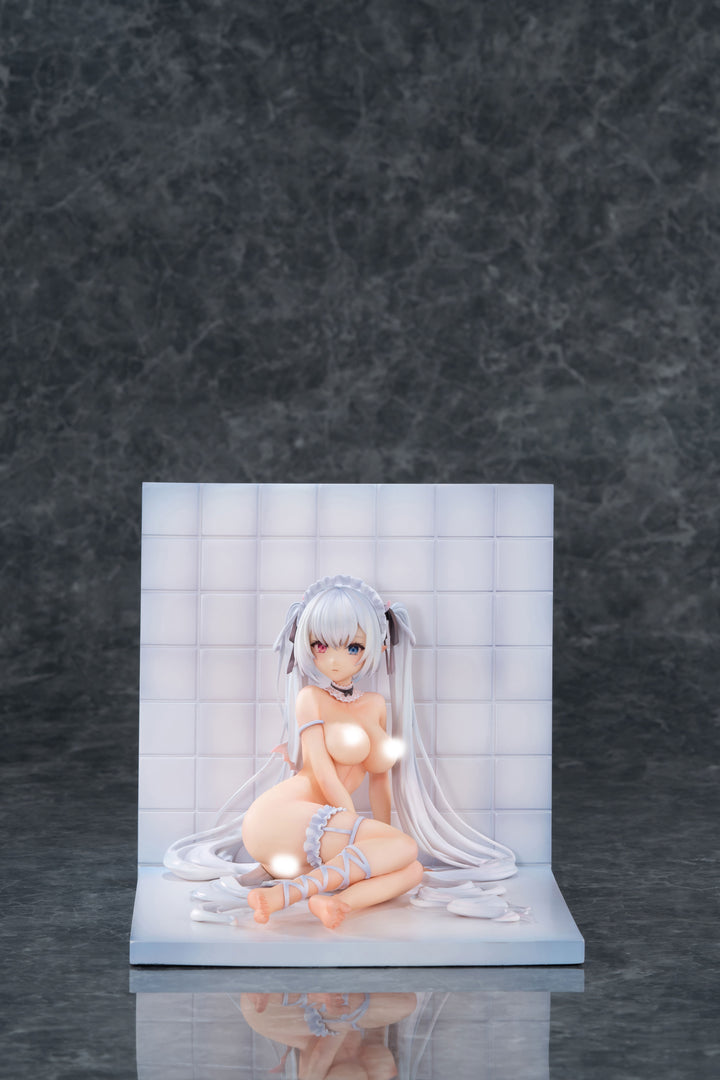 白髪ルナちゃん Illustrated by 米白粕 完成品フィギュア 1/6スケール