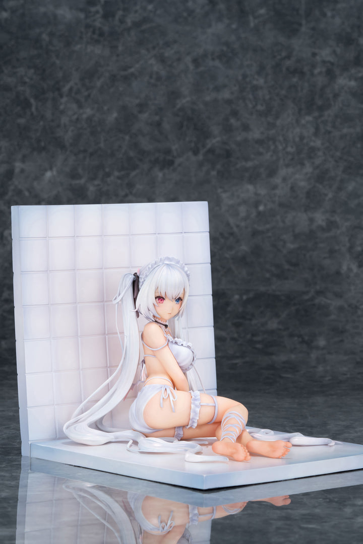 白髪ルナちゃん Illustrated by 米白粕 完成品フィギュア 1/6スケール