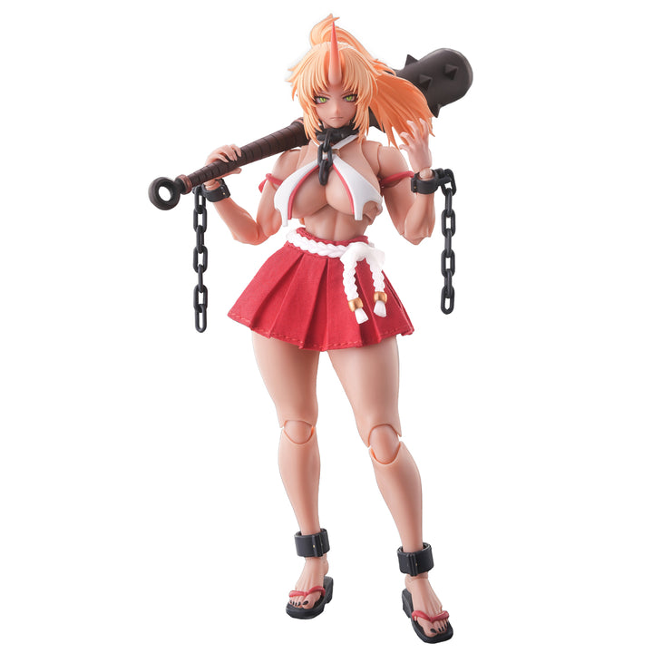 RPGEX-08 鬼巫女 次女・紅葉 完成品アクションフィギュア 1/12スケール