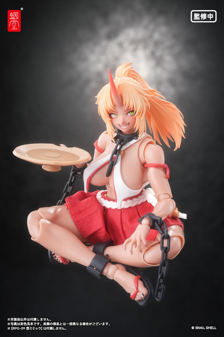 RPGEX-08 鬼巫女 次女・紅葉 完成品アクションフィギュア 1/12スケール