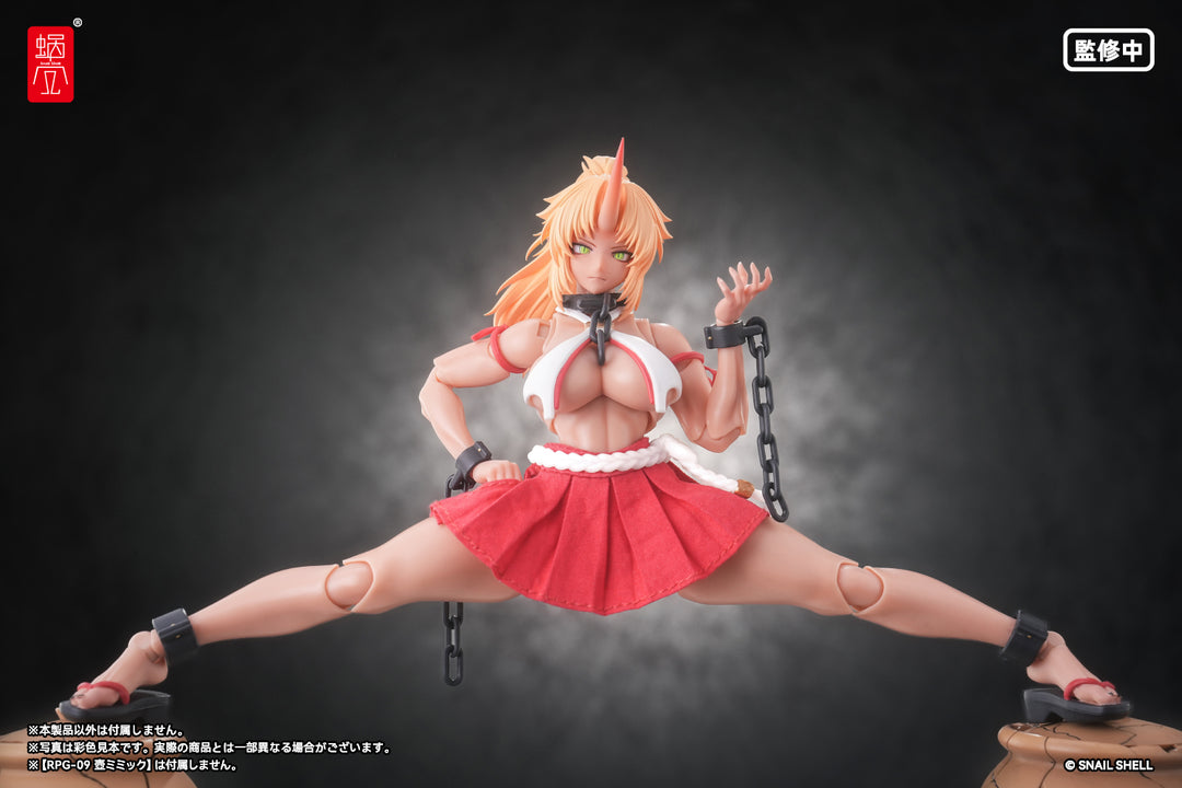 RPGEX-08 鬼巫女 次女・紅葉 完成品アクションフィギュア 1/12スケール