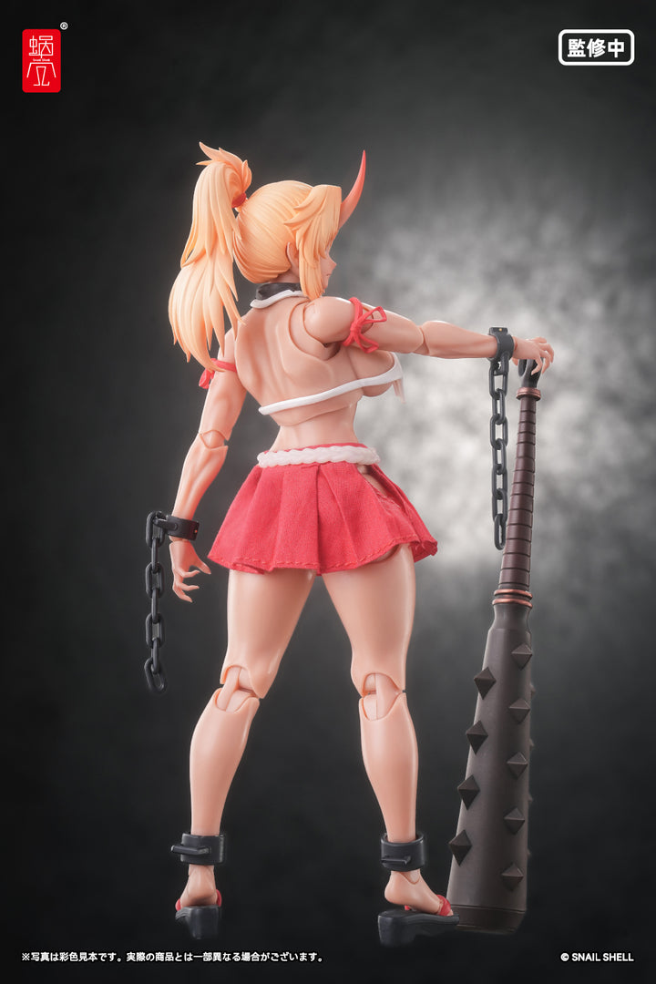 RPGEX-08 鬼巫女 次女・紅葉 完成品アクションフィギュア 1/12スケール