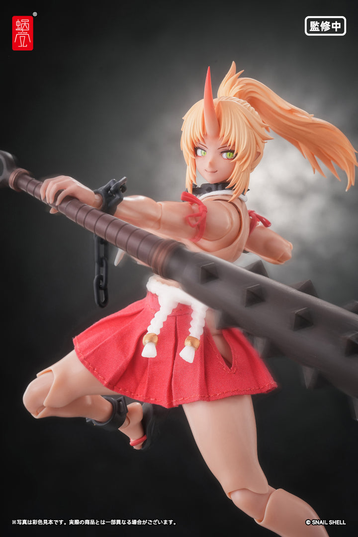 RPGEX-08 鬼巫女 次女・紅葉 完成品アクションフィギュア 1/12スケール