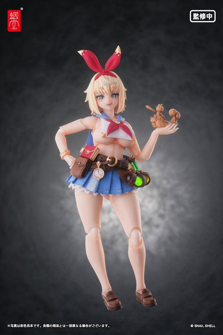 RPGEX-06 冒険者 スネイル 完成品アクションフィギュア 1/12スケール