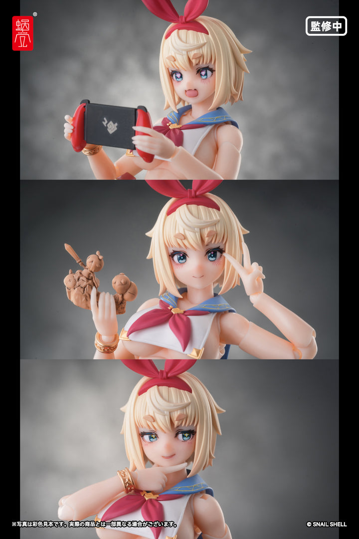RPGEX-06 冒険者 スネイル 完成品アクションフィギュア 1/12スケール